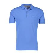 Blauw Poloshirt Korte Mouw Brax , Blue , Heren