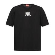 T-shirt `T-Adjust-K10` Diesel , Black , Heren