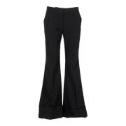 Pre-owned Wool bottoms Stella McCartney Pre-owned , Black , Dames