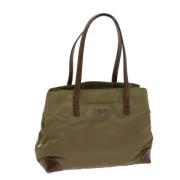 Pre-owned Nylon prada-bags Prada Vintage , Green , Dames