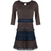 Pre-owned Fabric dresses Chanel Vintage , Brown , Dames