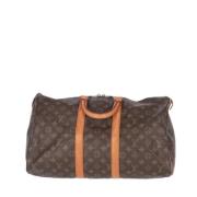 Pre-owned Canvas louis-vuitton-bags Louis Vuitton Vintage , Brown , Da...