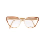 Pre-owned Acetate sunglasses Yves Saint Laurent Vintage , Orange , Dam...