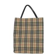 Pre-owned Canvas totes Burberry Vintage , Multicolor , Dames