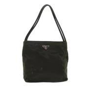 Pre-owned Nylon totes Prada Vintage , Black , Dames