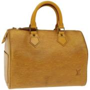 Pre-owned Leather louis-vuitton-bags Louis Vuitton Vintage , Yellow , ...