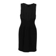 Pre-owned Wool dresses Chanel Vintage , Black , Dames