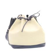 Pre-owned Leather louis-vuitton-bags Louis Vuitton Vintage , White , D...