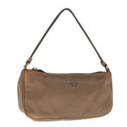 Pre-owned Nylon prada-bags Prada Vintage , Brown , Dames