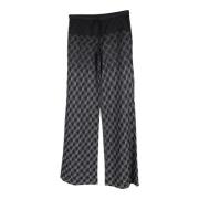 Pre-owned Fabric bottoms Missoni Pre-owned , Black , Dames