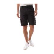 Nick Cargo Shorts Zwart 40Weft , Black , Heren