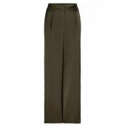 Satin Broek Chic Tijdloos Luxe Uitstraling Dante 6 , Brown , Heren