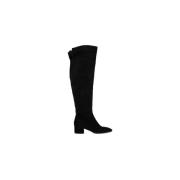 Pre-owned Suede boots Gianvito Rossi Pre-owned , Black , Dames