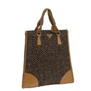 Pre-owned Fabric prada-bags Prada Vintage , Brown , Dames