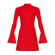 Jurk met zakken Stella McCartney , Red , Dames