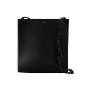 Leather crossbody-bags Jil Sander , Black , Dames