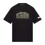 T-shirt met logo Dolce & Gabbana , Black , Heren