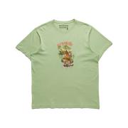 Bamboe Tijger Grafische Tee Maharishi , Green , Heren