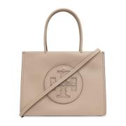 `Ella Bio Small` Shopper Tas Tory Burch , Beige , Dames