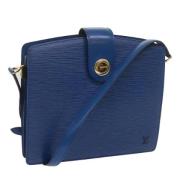 Pre-owned Leather louis-vuitton-bags Louis Vuitton Vintage , Blue , Da...