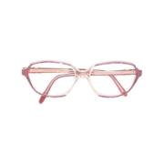 Pre-owned Acetate sunglasses Yves Saint Laurent Vintage , Red , Dames