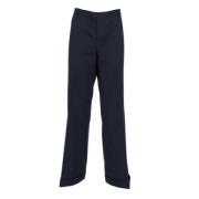 Pre-owned Wool bottoms Ralph Lauren Pre-owned , Blue , Dames