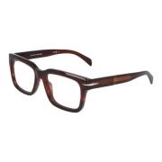 Retro Vierkante Brilcollectie Eyewear by David Beckham , Brown , Unise...