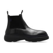 Creeper Chelsea Boots Burberry , Black , Heren