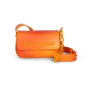 Eco Leren Flap Tas Oranje Juicy Couture , Orange , Dames