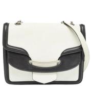 Pre-owned Leather shoulder-bags Alexander McQueen Pre-owned , White , ...