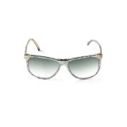 Pre-owned Acetate sunglasses Versace Pre-owned , Gray , Dames