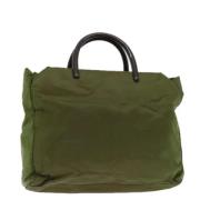 Pre-owned Nylon prada-bags Prada Vintage , Green , Dames