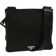 Pre-owned Nylon prada-bags Prada Vintage , Black , Dames