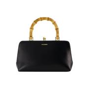 Leather handbags Jil Sander , Black , Dames