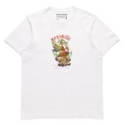 Bamboe Tijger Grafische Tee Maharishi , White , Heren