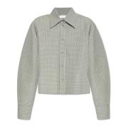 Geruit patroon overhemd Jil Sander , Gray , Dames