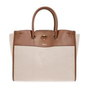 Grote Schoudertas Furla , Brown , Dames