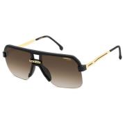 Matte Black/Brown Shaded Sunglasses Carrera , Multicolor , Heren