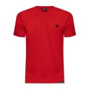 T-shirt uit de ondergoedcollectie Dsquared2 , Red , Heren