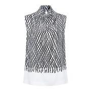 Moderne Elegantie Mouwloze Top Proenza Schouler , Multicolor , Dames