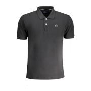 Geborduurd Poloshirt Regular Fit La Martina , Black , Heren