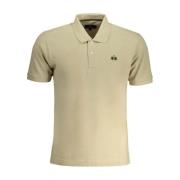 Polo Shirt met Geborduurd Logo La Martina , Beige , Heren