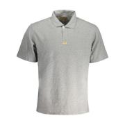 Geborduurd Polo Shirt Grijs Katoen Korte Mouw La Martina , Gray , Here...