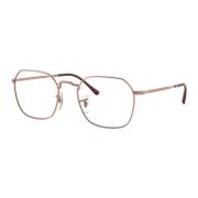 Rose Gold Brilmontuur Ray-Ban , Pink , Unisex