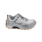 Zilver Witte Walking Sneaker - Rollingsoft Gabor , Gray , Dames
