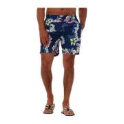 Gedrukte Zwemshorts voor Heren Scotch & Soda , Multicolor , Heren