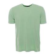 Vintage T-shirt met gescheurde halslijn Drykorn , Green , Heren