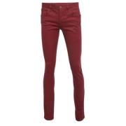 Pre-owned Denim jeans Gucci Vintage , Red , Dames