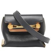 Pre-owned Leather crossbody-bags Chloé Pre-owned , Black , Dames