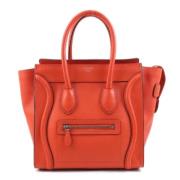 Pre-owned Leather celine-bags Celine Vintage , Red , Dames